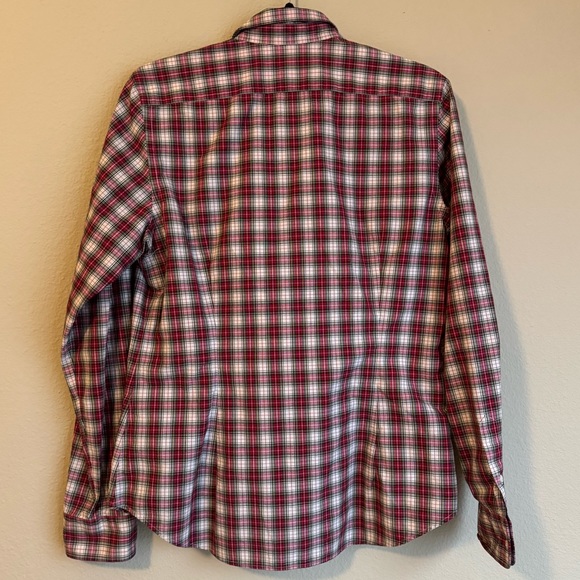 Ralph Lauren plaid ruffle button down shirt - Picture 3 of 3